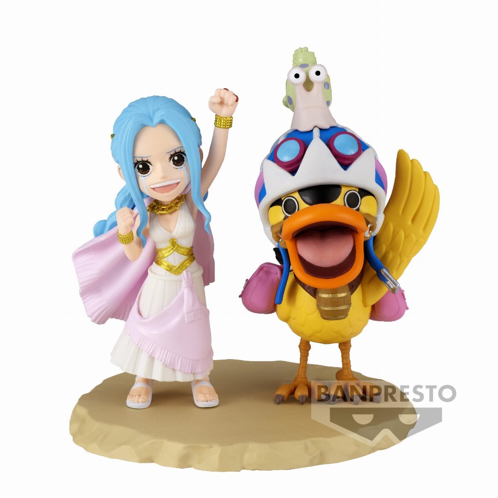 One Piece: WCF Log Stories – Nefertari Vivi & Karoo Φιγούρα Αγαλματίδιο (7cm)