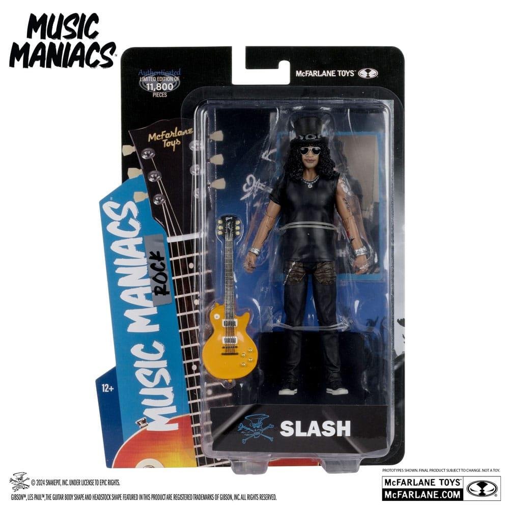 Music Maniacs – Slash Φιγούρα Δράσης (15cm)