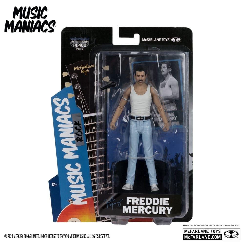 Music Maniacs – Freddy Mercury Φιγούρα Δράσης (15cm)