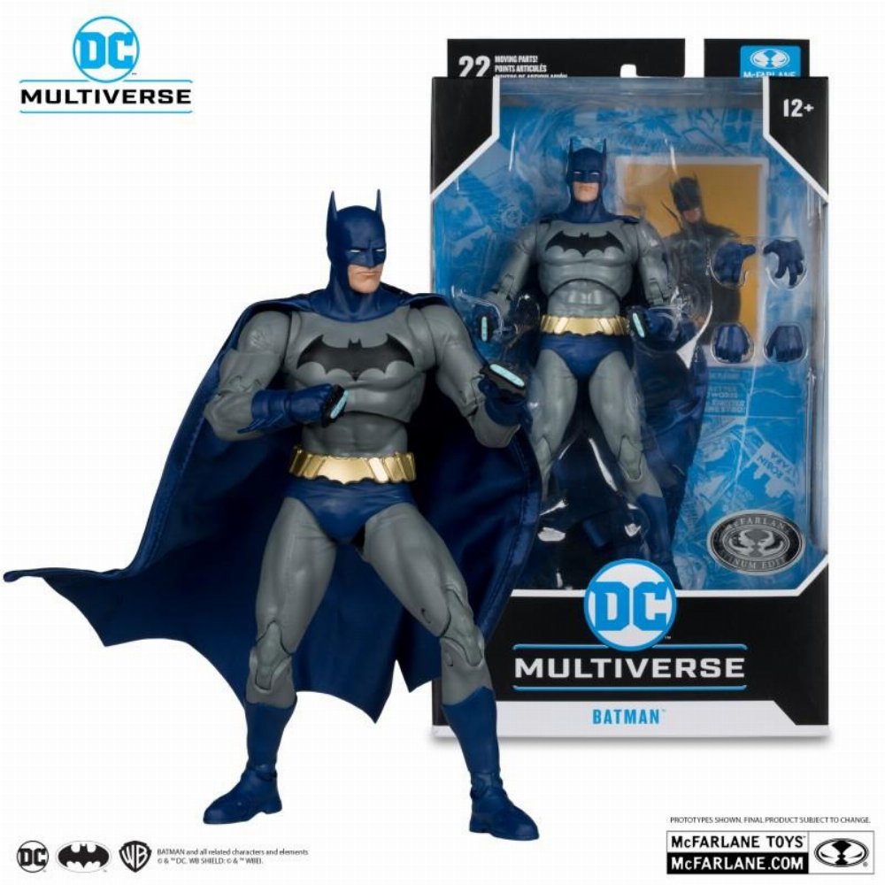 DC Multiverse: Gold Label – Batman Φιγούρα Δράσης (18cm) Platinum Edition