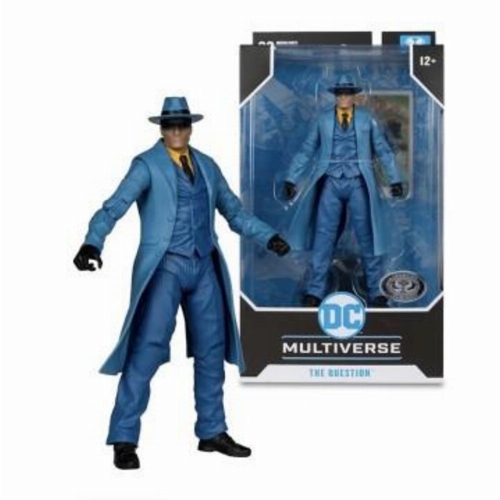 DC Multiverse: Gold Label – The Question Φιγούρα Δράσης (18cm) Platinum Edition