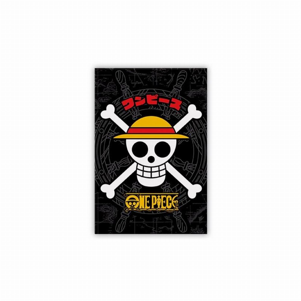One Piece – Straw Hat Jolly Roger Μαγνητάκι Ψυγείου (5.5x8cm)