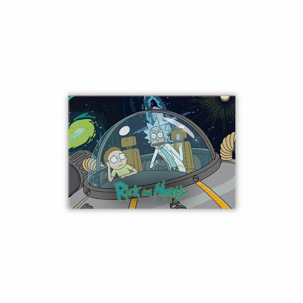Rick & Morty – Μαγνητάκι Ψυγείου (5.5x8cm)
