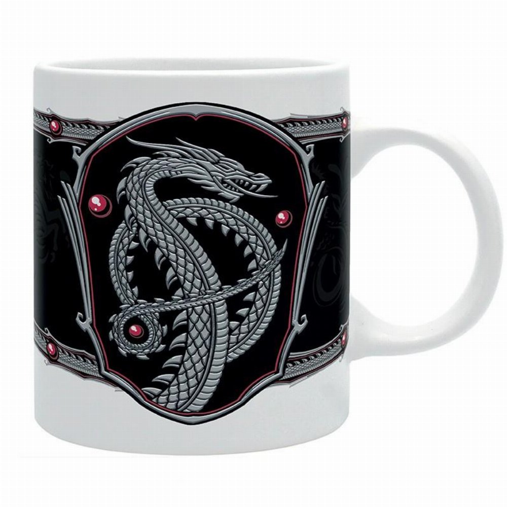 House of the Dragon – Silver Dragon Crest Κεραμική Κούπα (320ml)