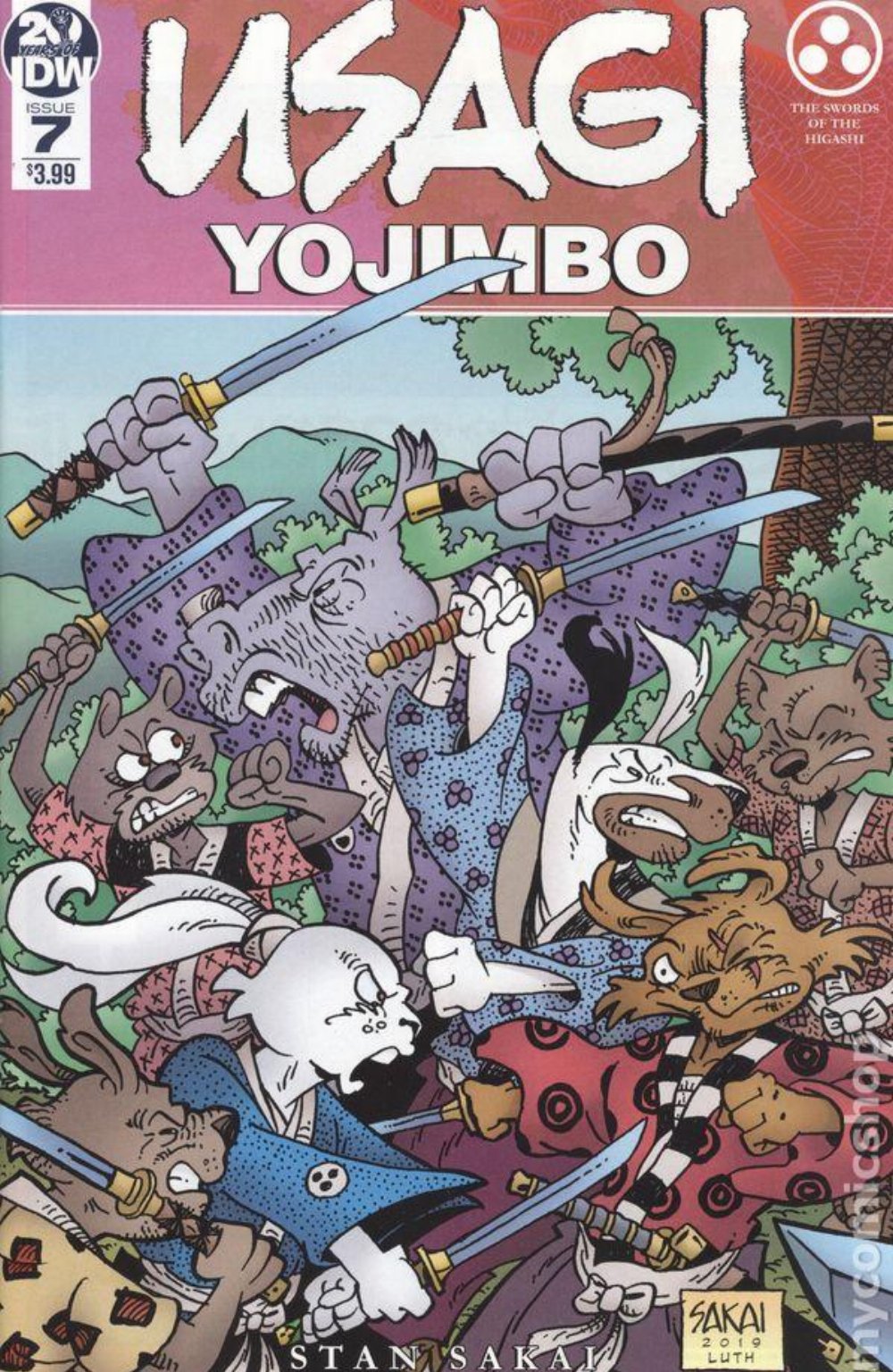 Τεύχος Κόμικ Usagi Yojimbo #07
