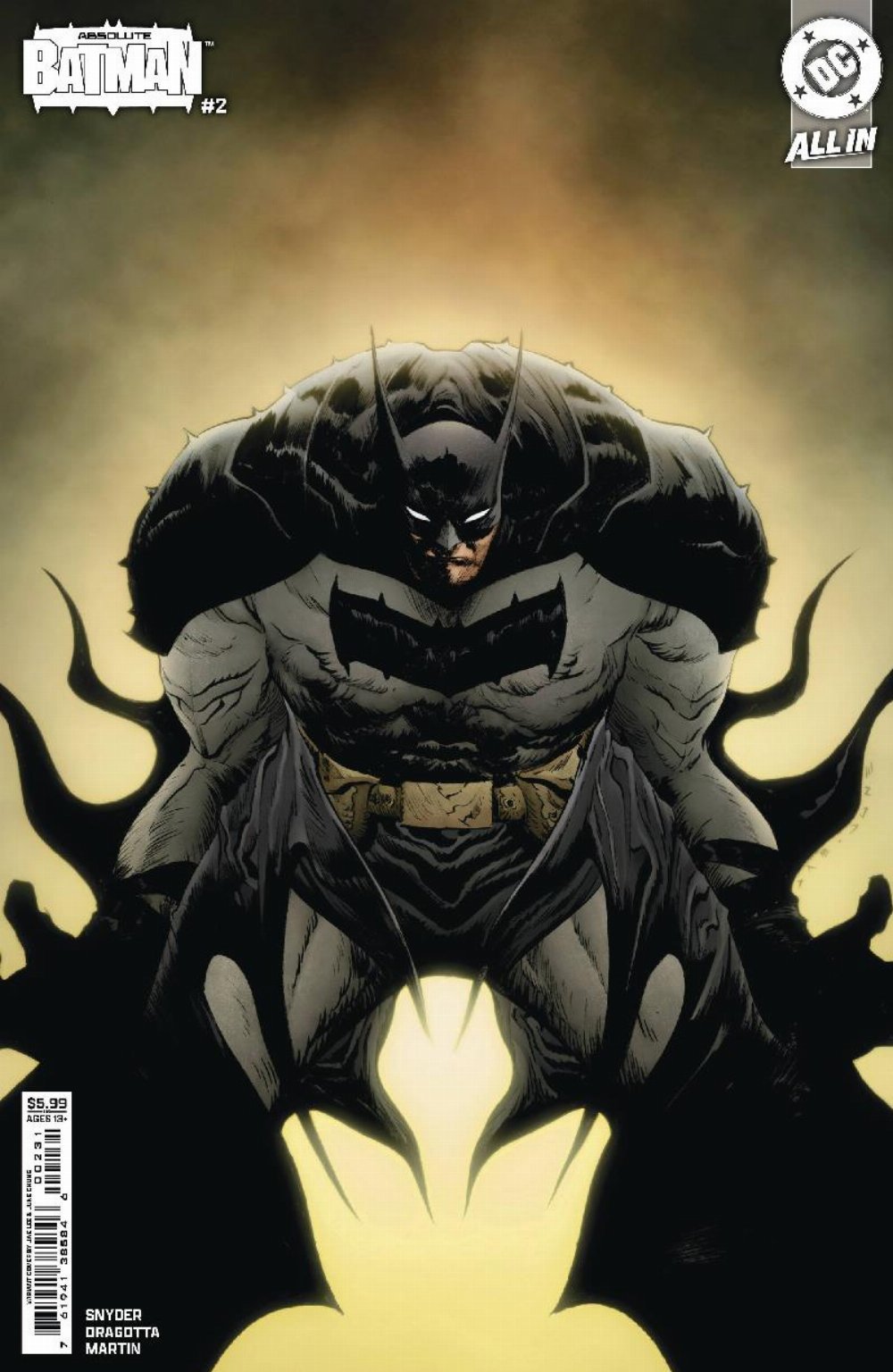 Τεύχος Κόμικ Absolute Batman #2 Lee Cardstock Variant Cover C