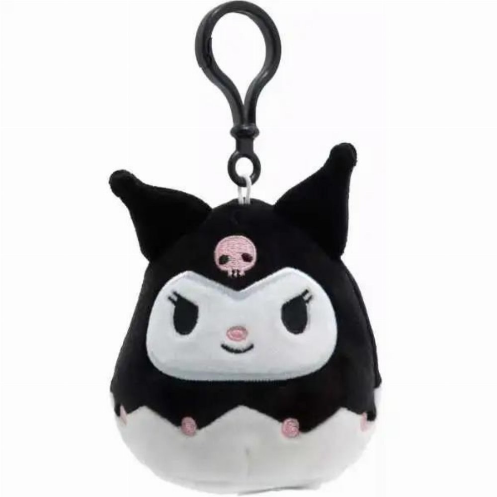 Squishmallows: Sanrio – Kuromi Λούτρινο Μπρελόκ