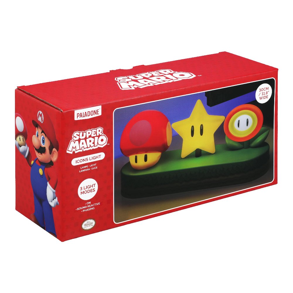 Nintendo - Super Mario Icons Φωτιστικό (30cm)