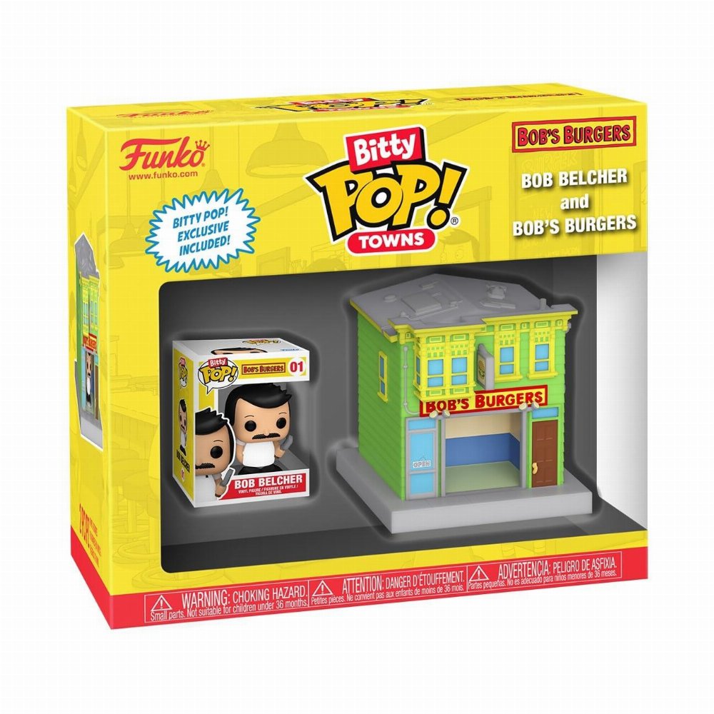 Funko Bitty POP! Town: Bob’s Burgers – Bob Belcher and Bob’s Burgers Φιγούρα