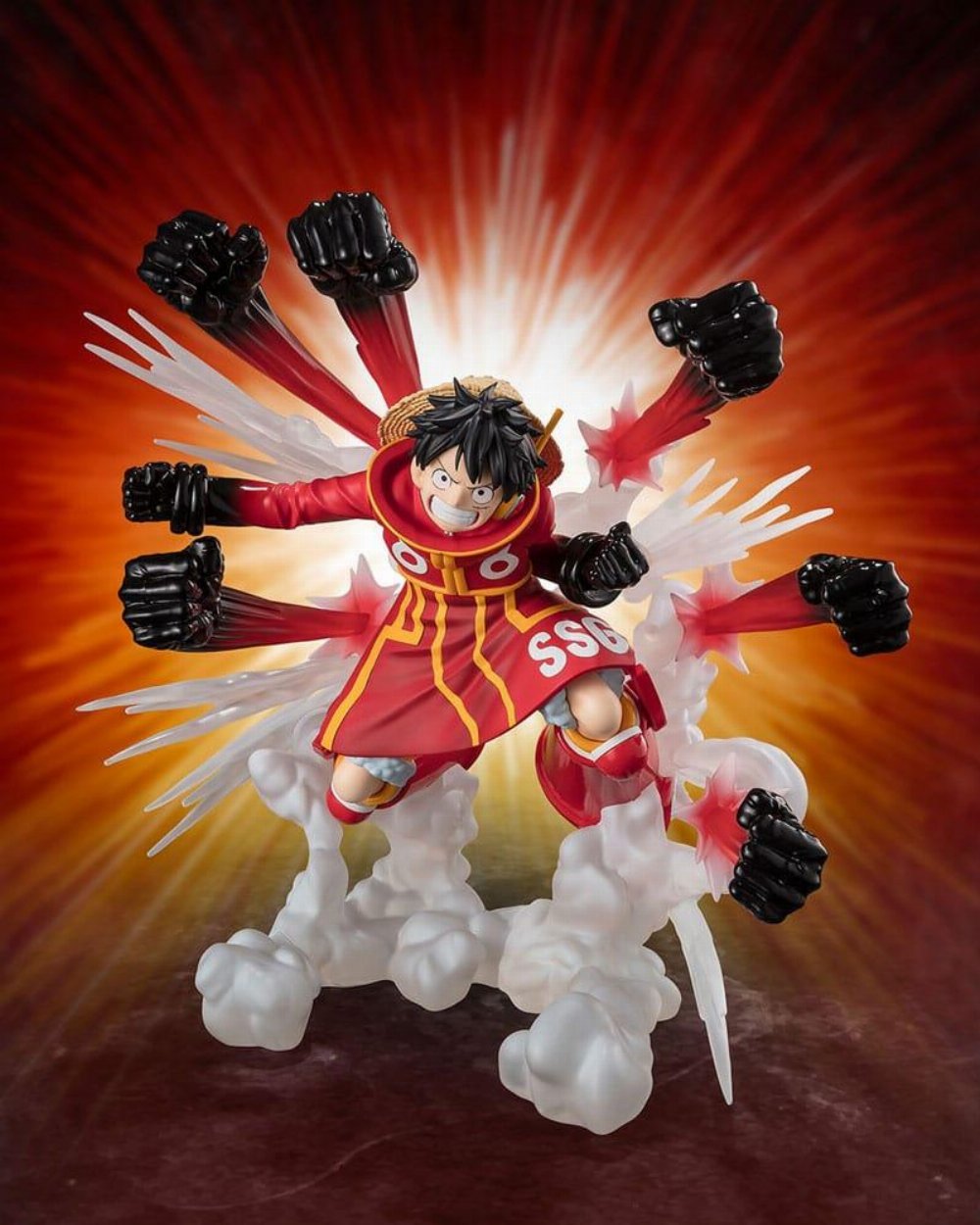 One Piece: FiguartsZERO – Monkey D. Luffy Gum Gum Hawk Gatling Φιγούρα Αγαλματίδιο (19cm)
