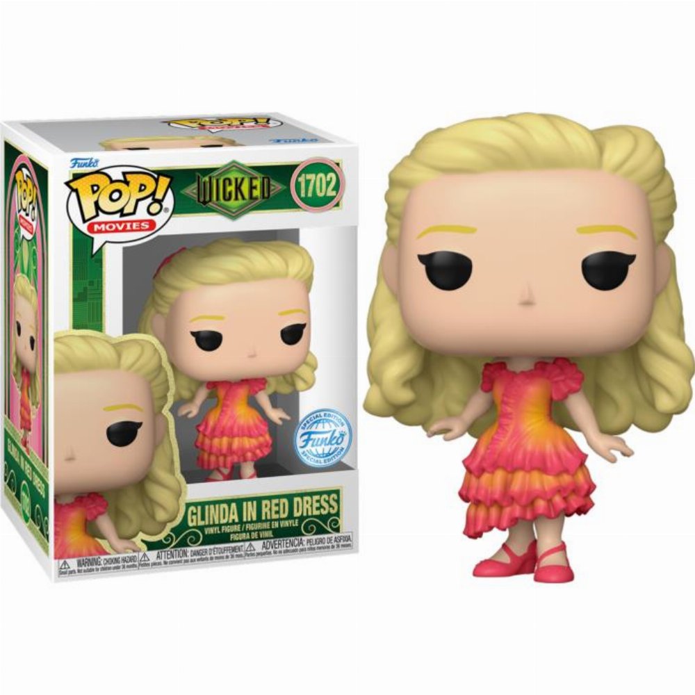 Φιγούρα Funko POP! Wicked (2024) – Glinda in Red Dress #1702 (Exclusive)