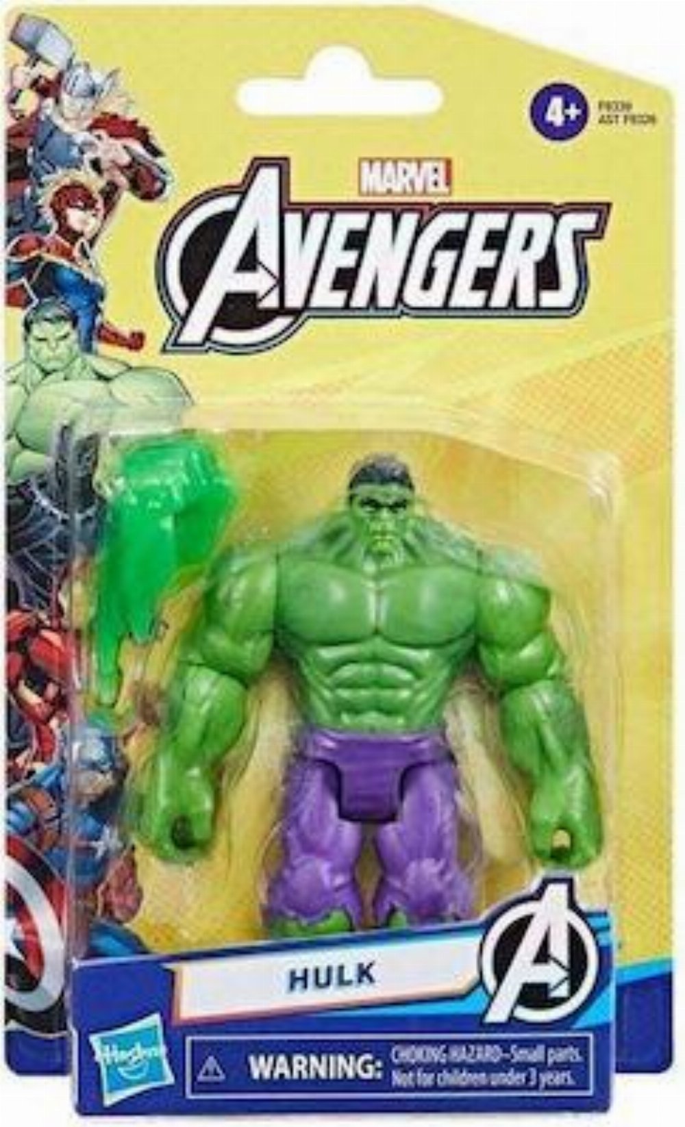 Marvel: Hero Series – Hulk Deluxe Φιγούρα Δράσης (10cm)