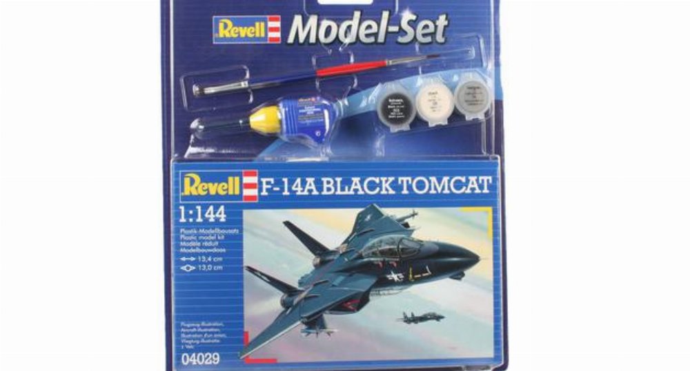 Σετ Μοντελισμού F-14A Black Tomcat (1:144)
