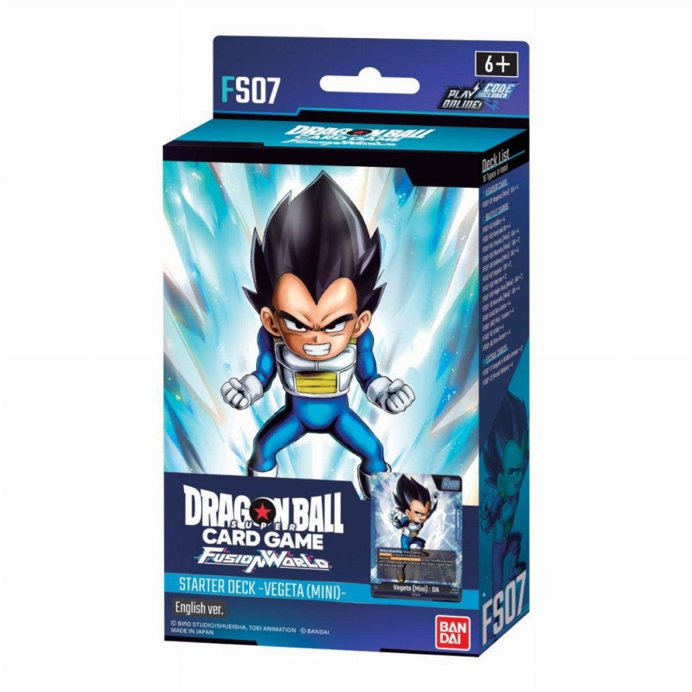 Dragon Ball Super Card Game – FS07 Fusion World Starter Deck: Vegeta (Mini)