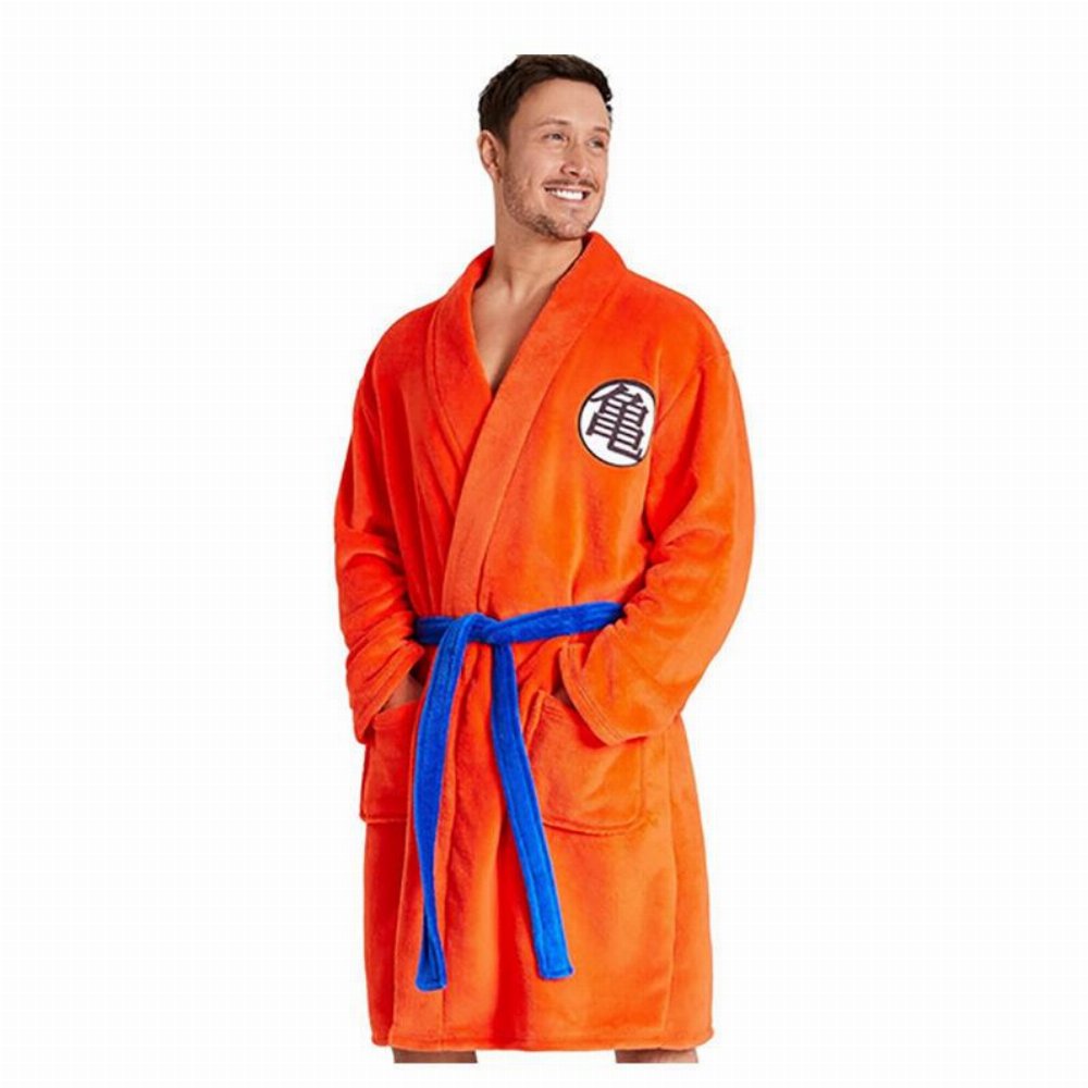 Dragon Ball Z – Kanji Go Coral Fleece Μπουρνούζι (XL)