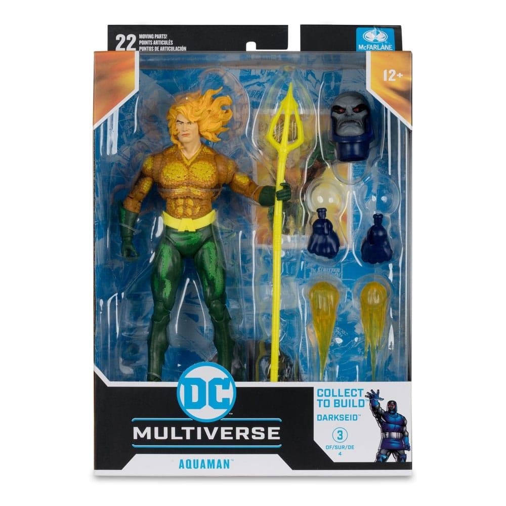 DC Multiverse: Justice League Task Force – Aquaman Φιγούρα Δράσης (15cm) Build-a-Figure Darkseid