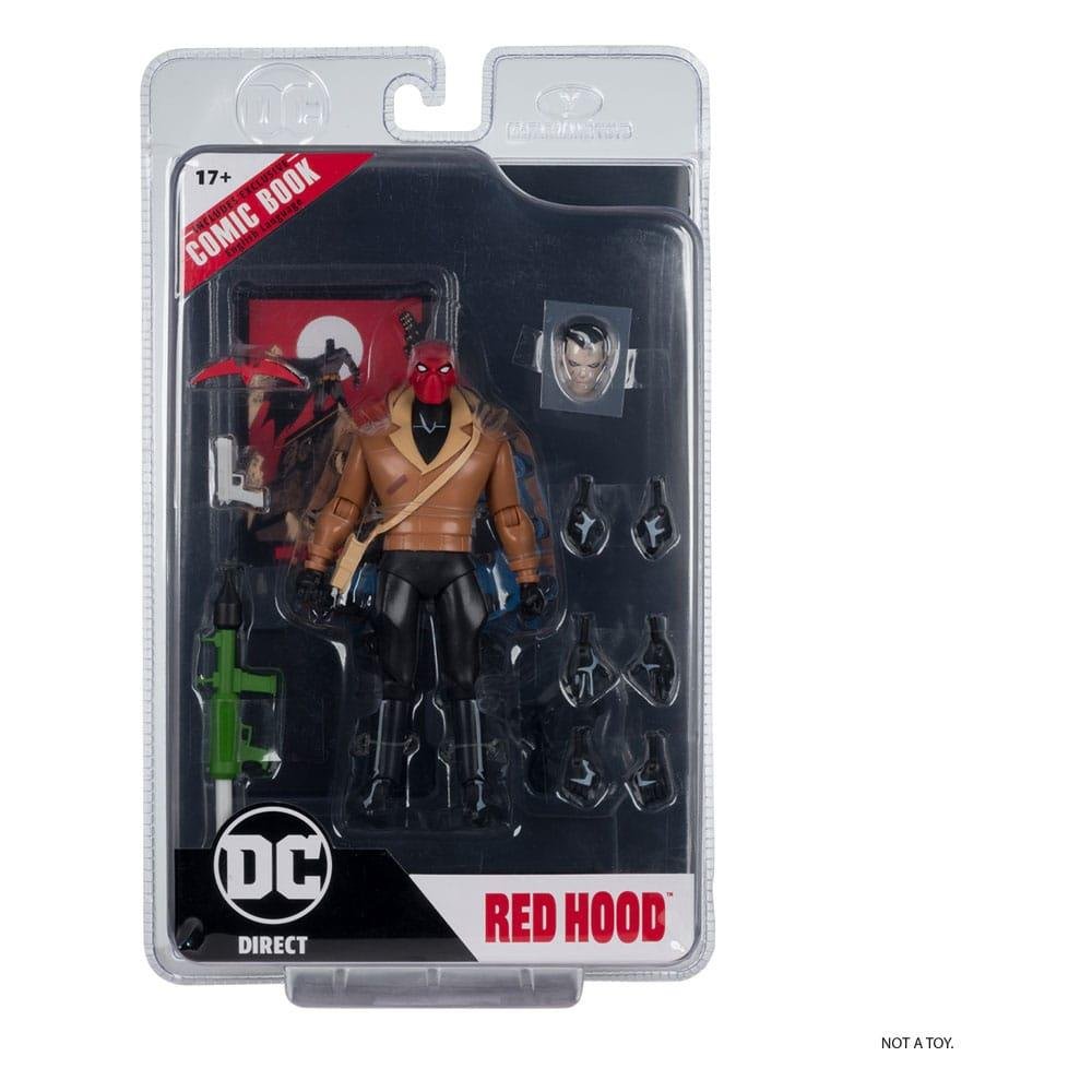 DC Comics: Page Punchers – Red Hood (Batman: The Adventures Continue) Φιγούρα Δράσης (18cm) Περιέχει Comic Βιβλίο