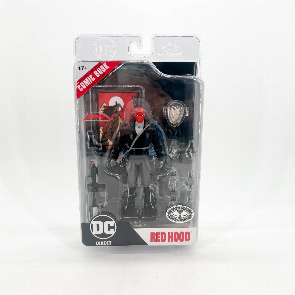 DC Comics: Page Punchers – Red Hood (Batman: The Adventures Continue) Platinum Edition Φιγούρα Δράσης (18cm) Περιέχει Comic Βιβλίο