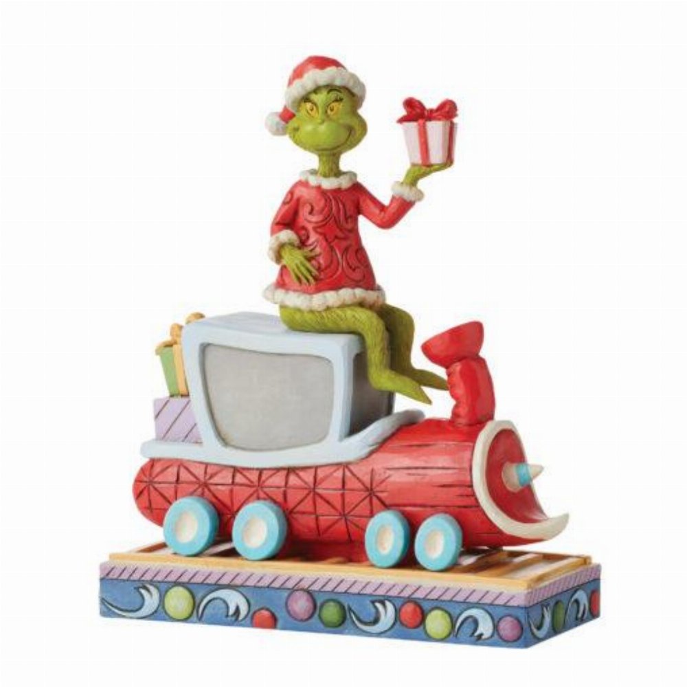 Grinch – Grinch on Train by Jim Shore Φιγούρα Αγαλματίδιο (20cm)