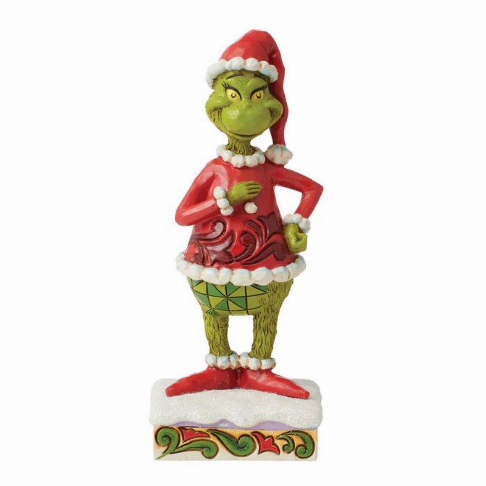 Grinch – Happy Grinch Personality Pose by Jim Shore Φιγούρα Αγαλματίδιο (16cm)