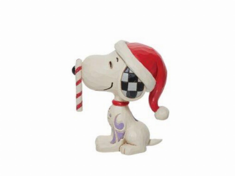 Peanuts – Snoopy with Candy Cane by Jim Shore Φιγούρα Αγαλματίδιο (7cm)