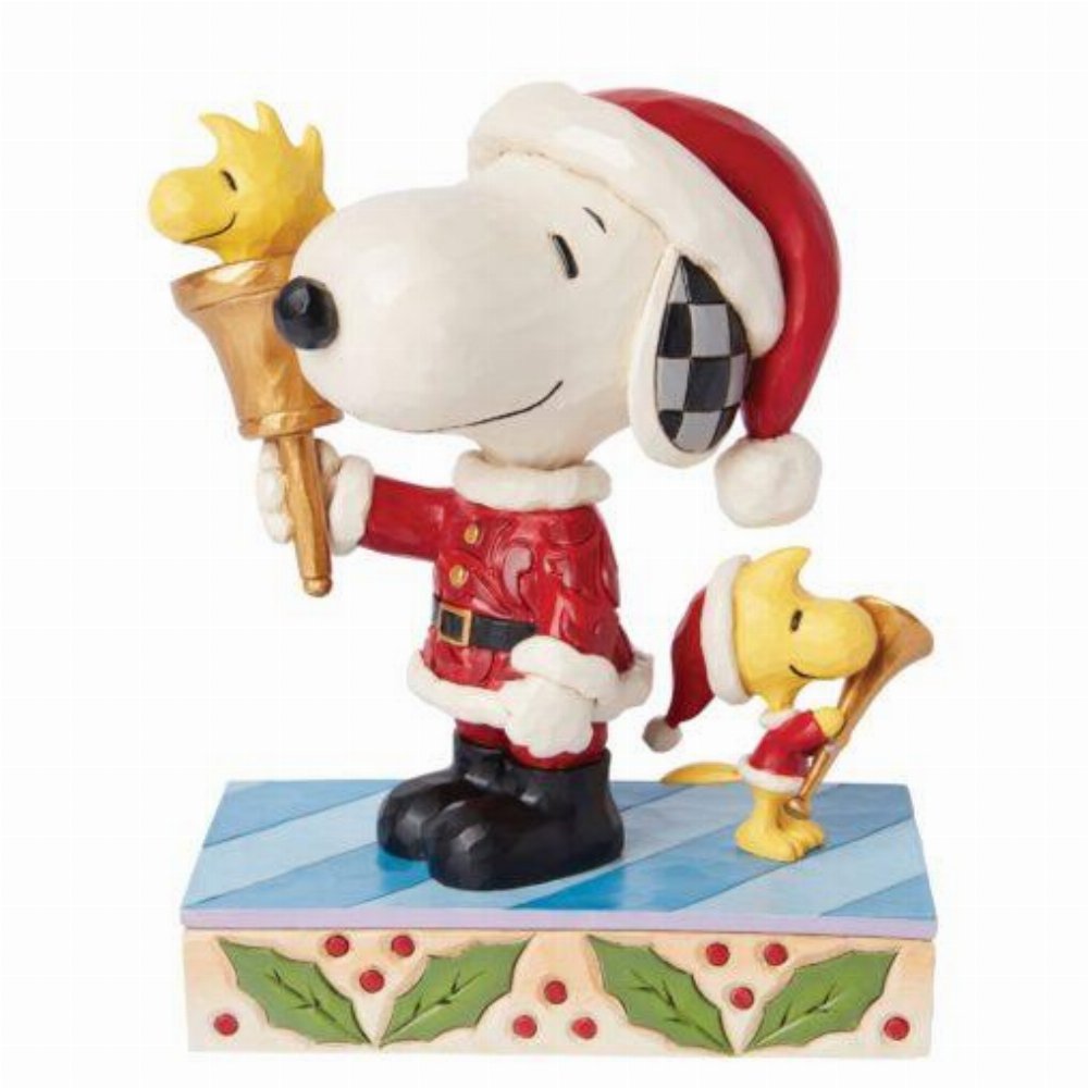 Peanuts – Snoopy & Woodstock Bell Ringers by Jim Shore Φιγούρα Αγαλματίδιο (16cm)