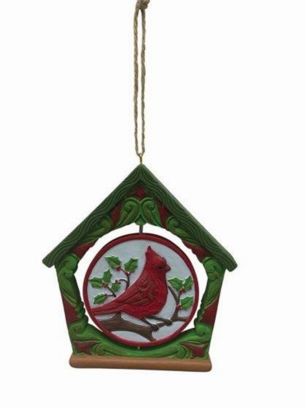 Cardinal Birdhouse – Orn Χριστουγεννιάτικο Στολίδι