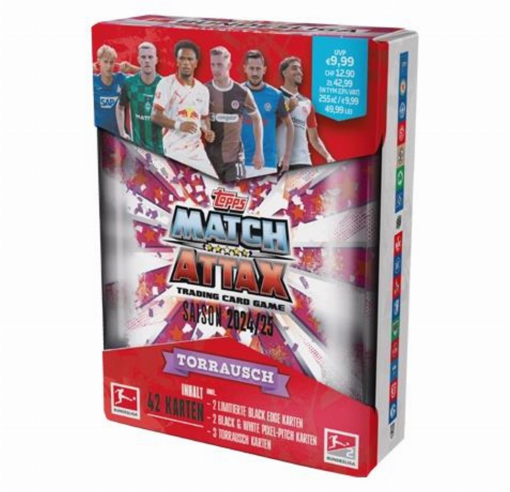 Topps – Match Attax Bundesliga 2024-25 Κάρτες Torrausch Mini Tin (42 Κάρτες)