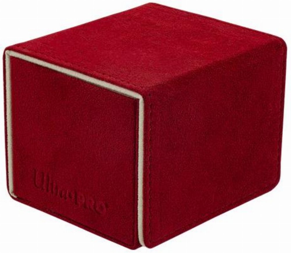 Ultra Pro Deluxe Alcove Edge Box – Vivid Red