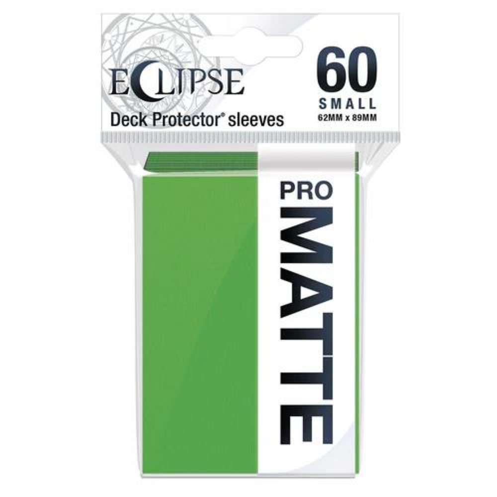 Ultra Pro Card Sleeves Japanese Small Size 60ct – Pro-Matte Lime Green