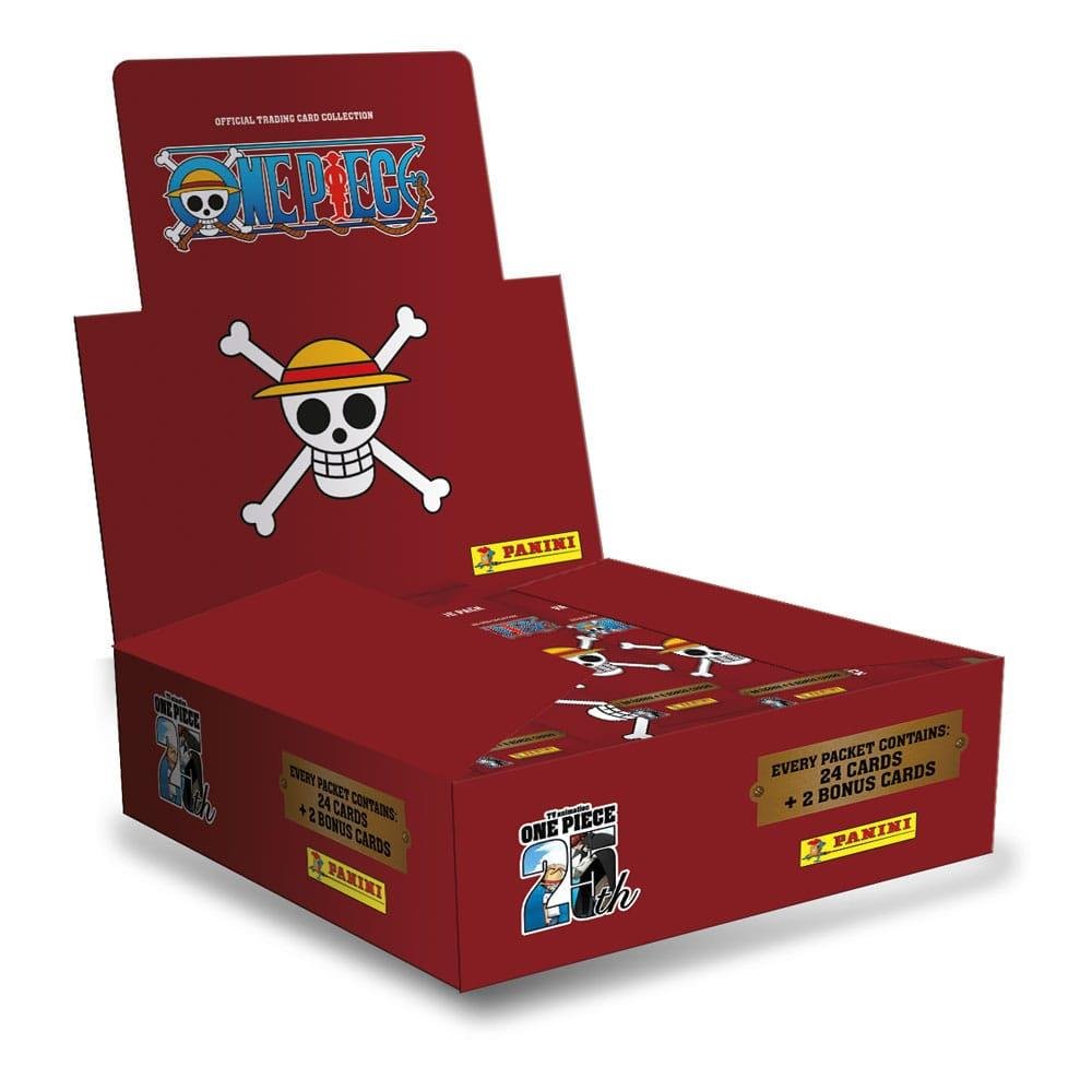 Panini – One Piece: 25th Anniversary Fat Pack Display (10 Φακελάκια σύνολο 260 κάρτες)