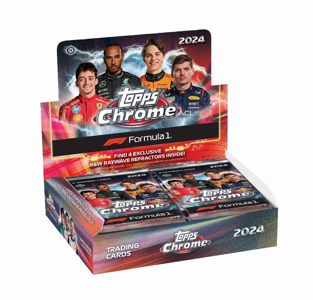 Topps – 2024 Chrome Formula 1 (F1) Racing Lite Box (6 Φακελάκια)