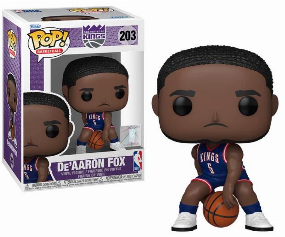 Φιγούρα Funko POP! NBA: Sacramento Kings – De’Aaron Fox #203