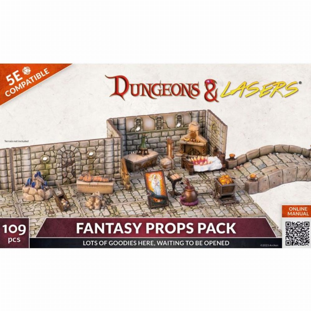 Dungeons & Lasers – Fantasy Props Pack