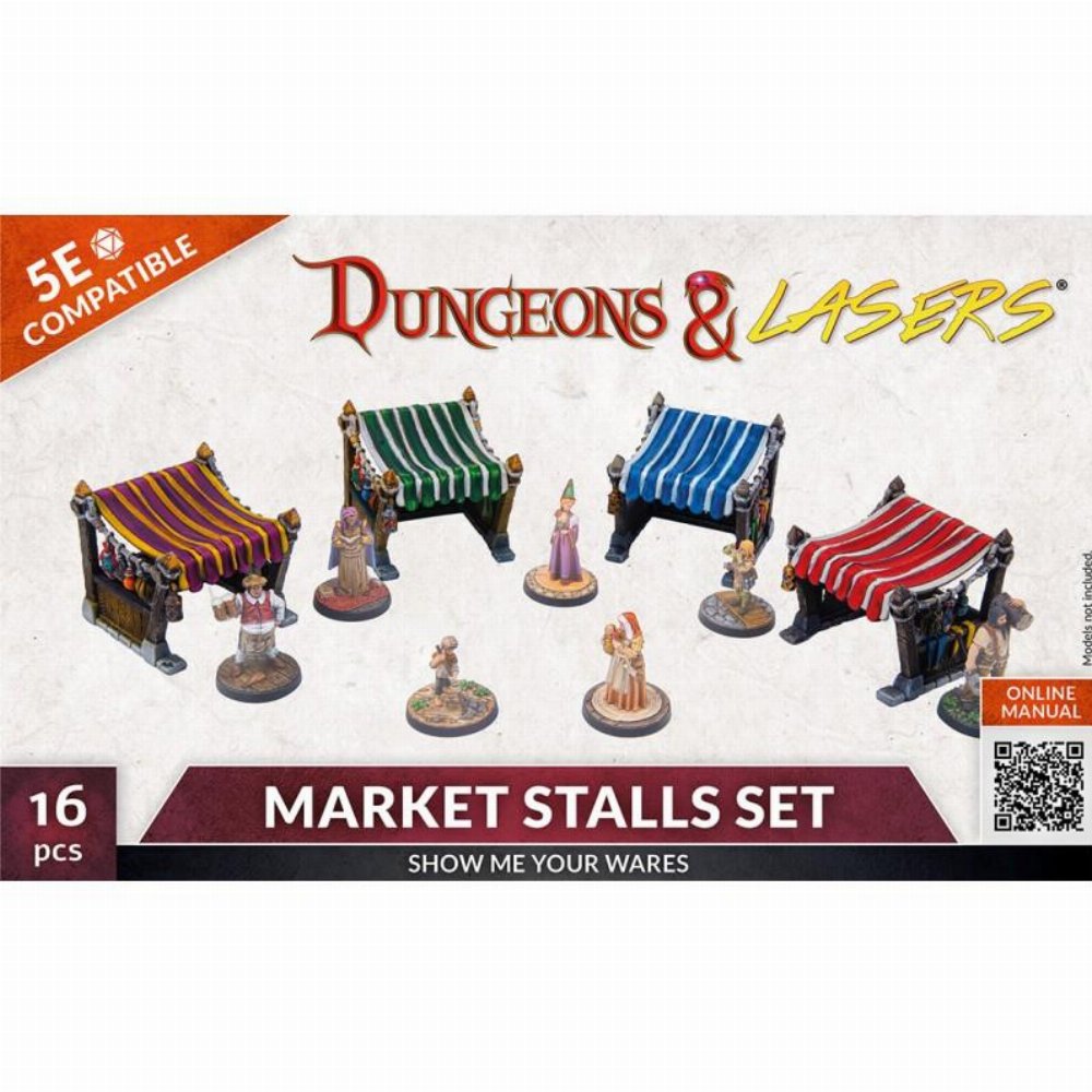 Dungeons & Lasers – Market Stalls Set