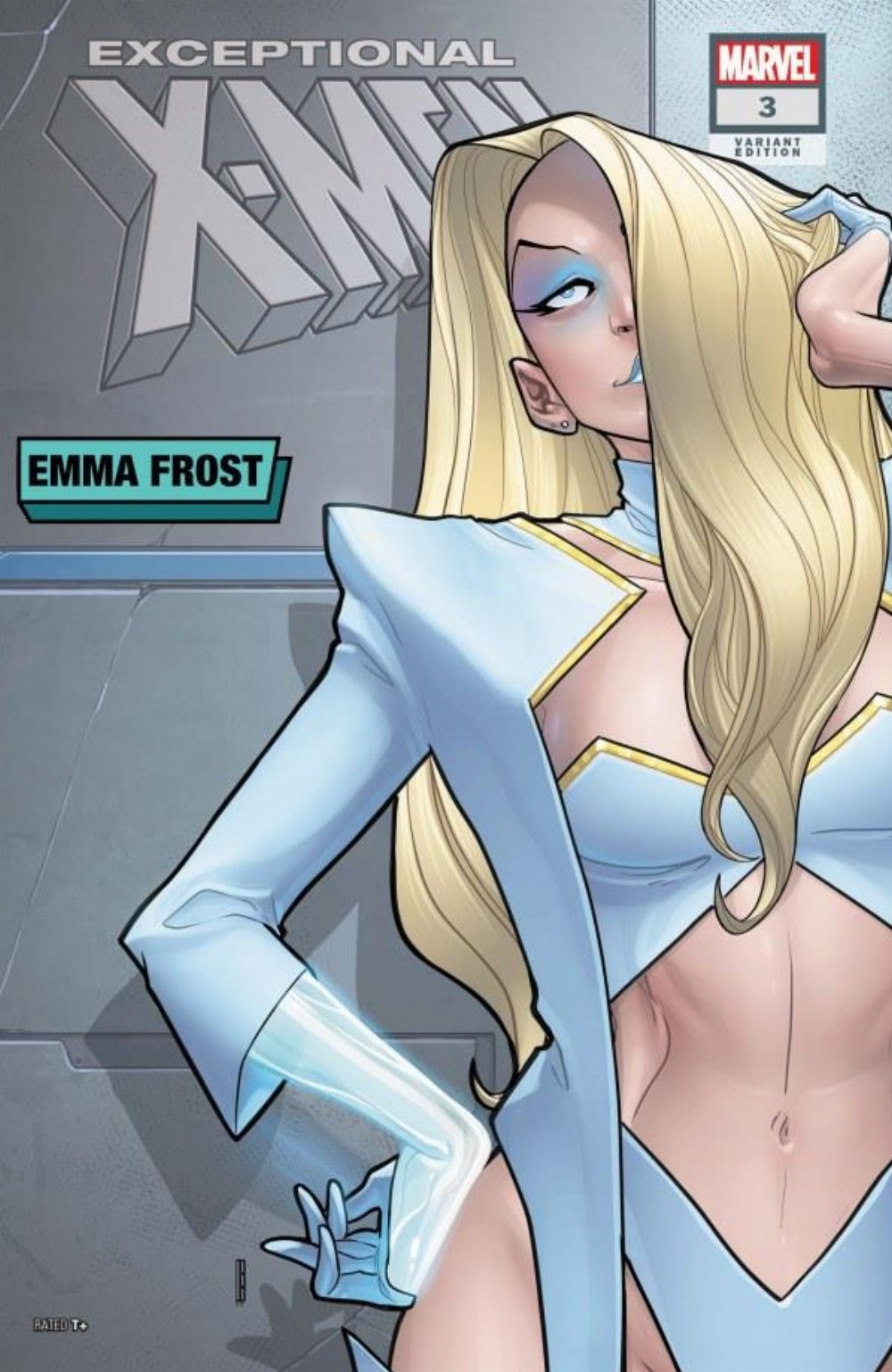 Τεύχος Κόμικ Exceptional X-Men #3 Baldeon Emma Frost Variant Cover