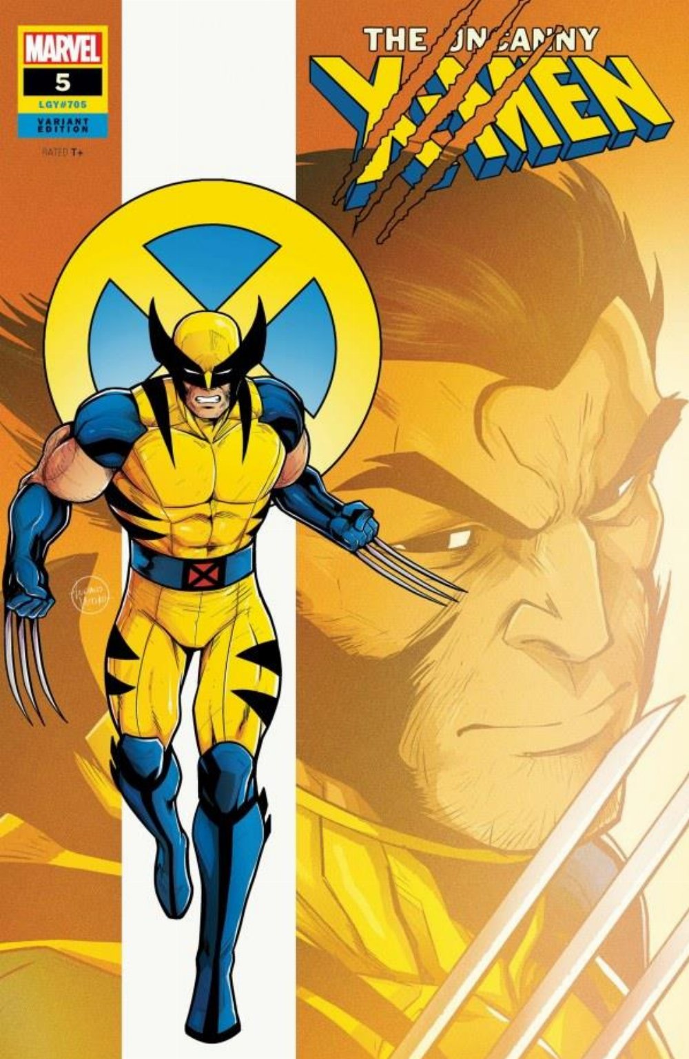 Τεύχος Κόμικ Uncanny X-MEN #5 Vecchio Wolverine Variant