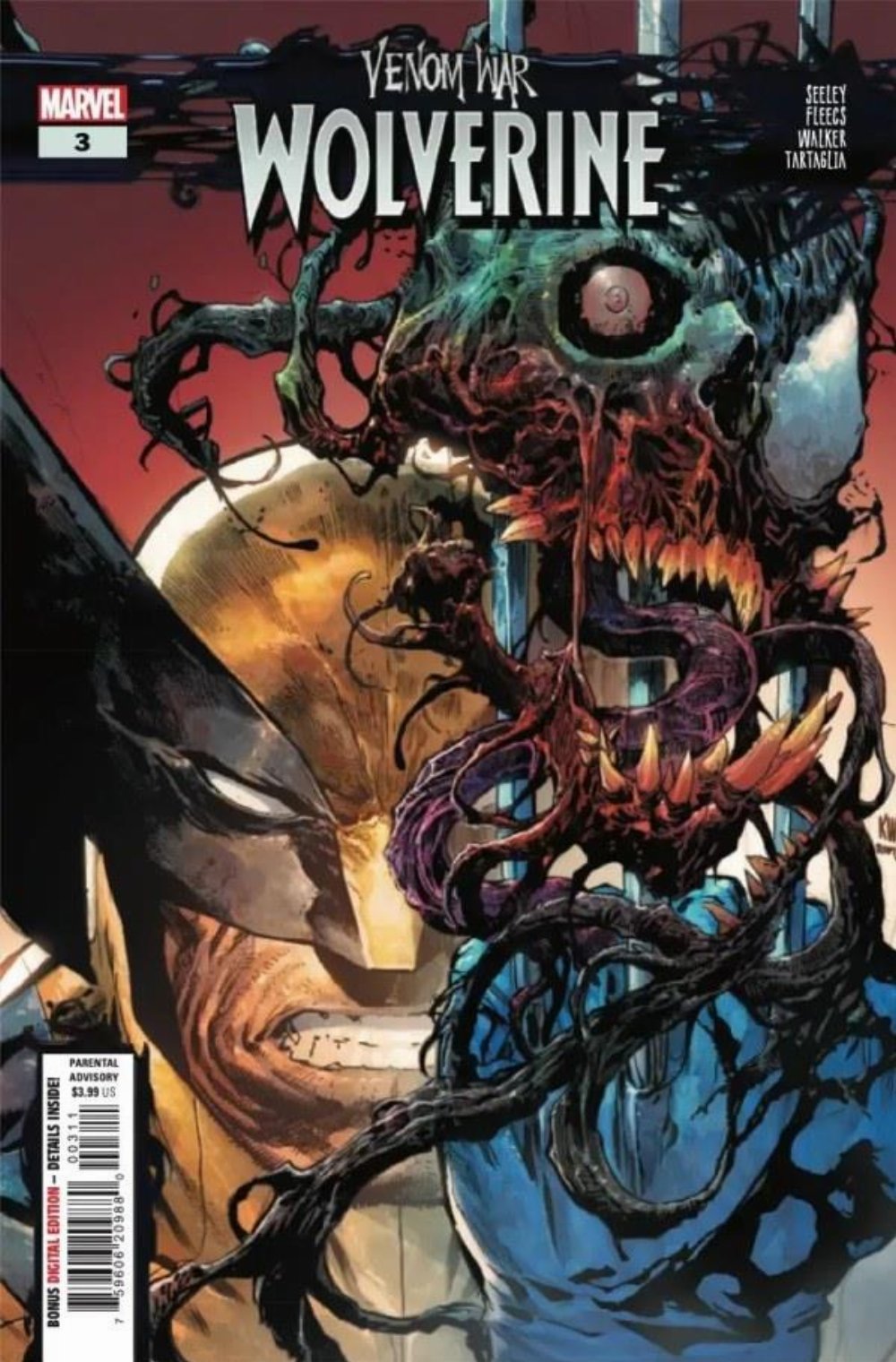 Τεύχος Κόμικ Venom War Wolverine #3 (OF 3)