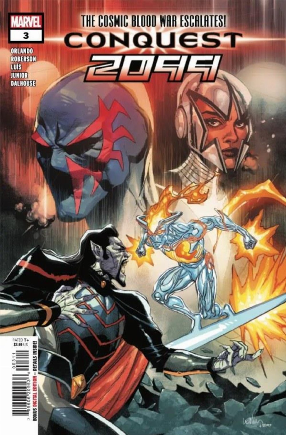 Τεύχος Κόμικ Conquest 2099 #3 (OF 5)