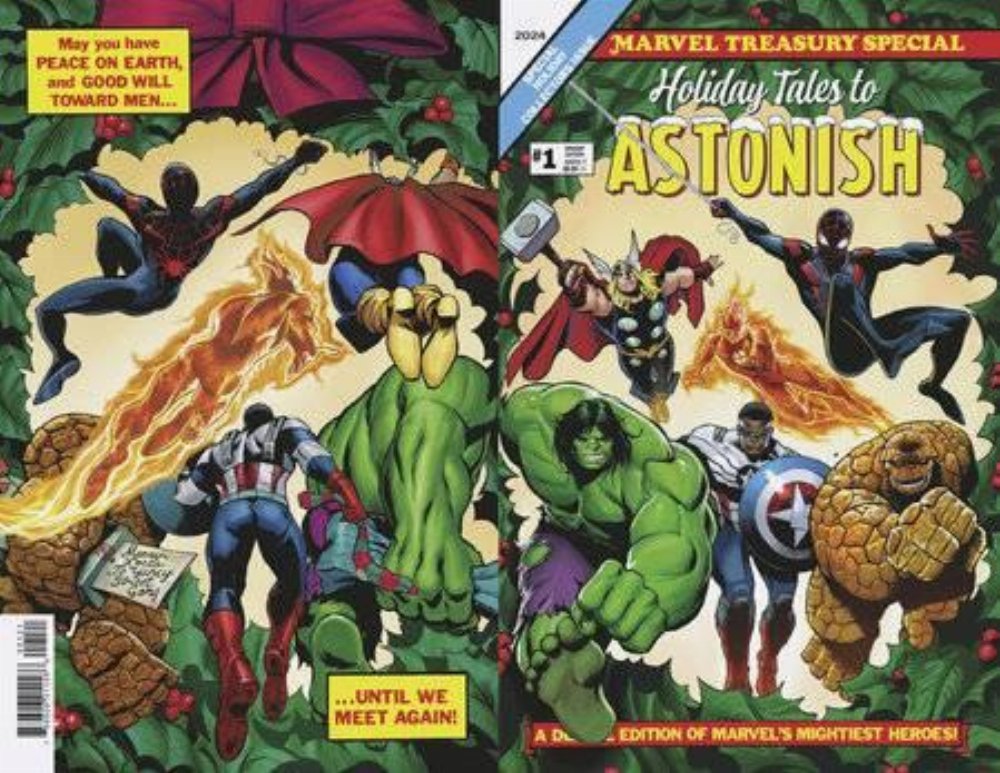 Τεύχος Κόμικ Marvel Holiday Tales to Astonish #1 Wraparound Homage Variant Cover