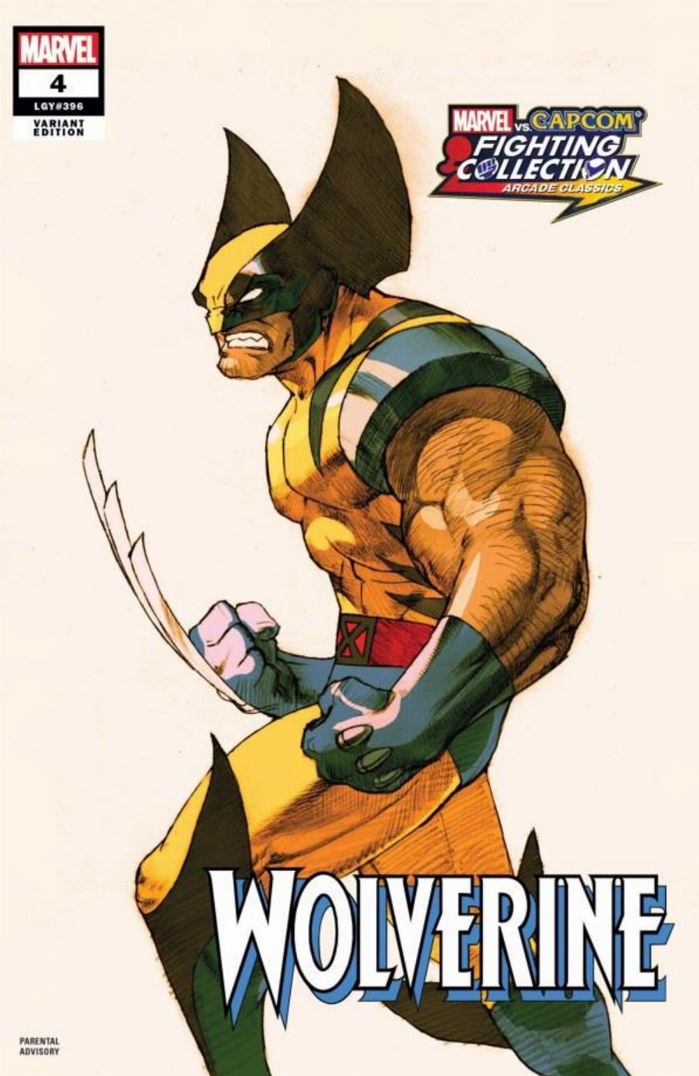 Τεύχος Κόμικ Wolverine #4 Bengus Marvel VS Capcom Variant Cover