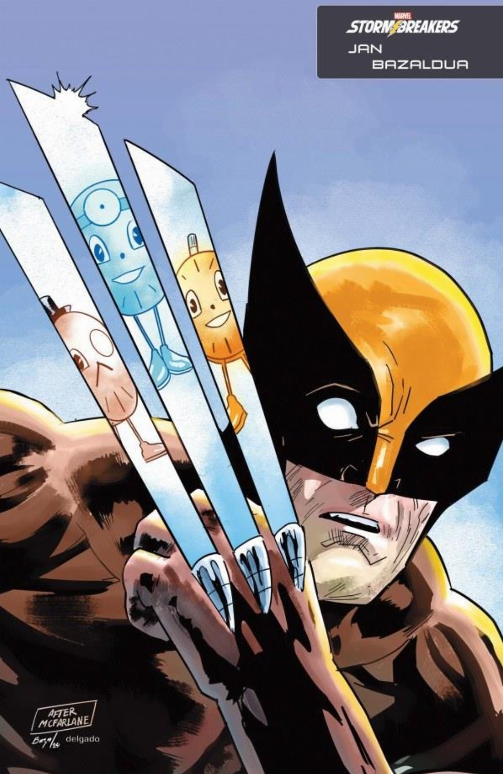 Τεύχος Κόμικ Wolverine #4 Bazaldua Stormbreakers Variant Cover
