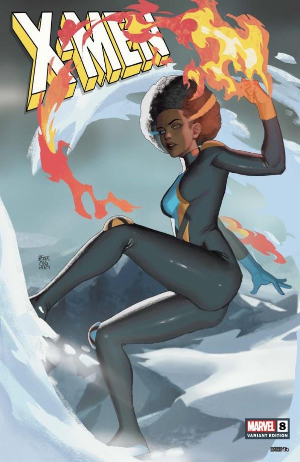 Τεύχος Κόμικ X-Men #8 Temper Variant Cover