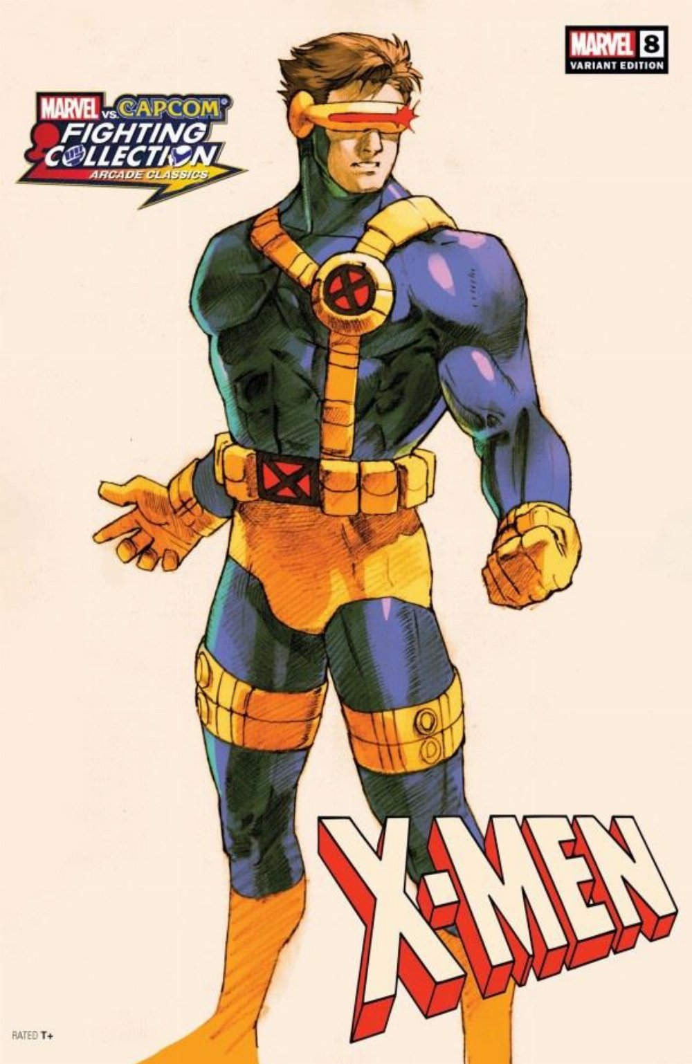 Τεύχος Κόμικ X-Men #8 Marvel VS Capcom Variant Cover