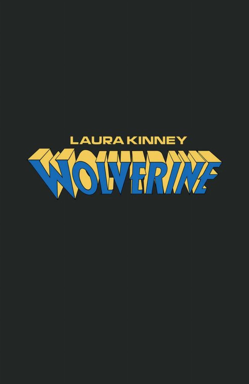 Τεύχος Κόμικ Laura Kinney: Wolverine #1 Logo Variant Cover