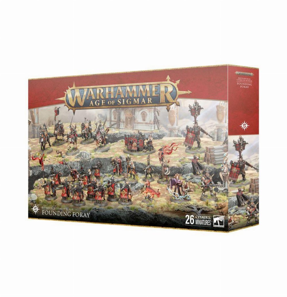 Warhammer Age of Sigmar – Battleforce: Cities of Sigmar – Founding Foray