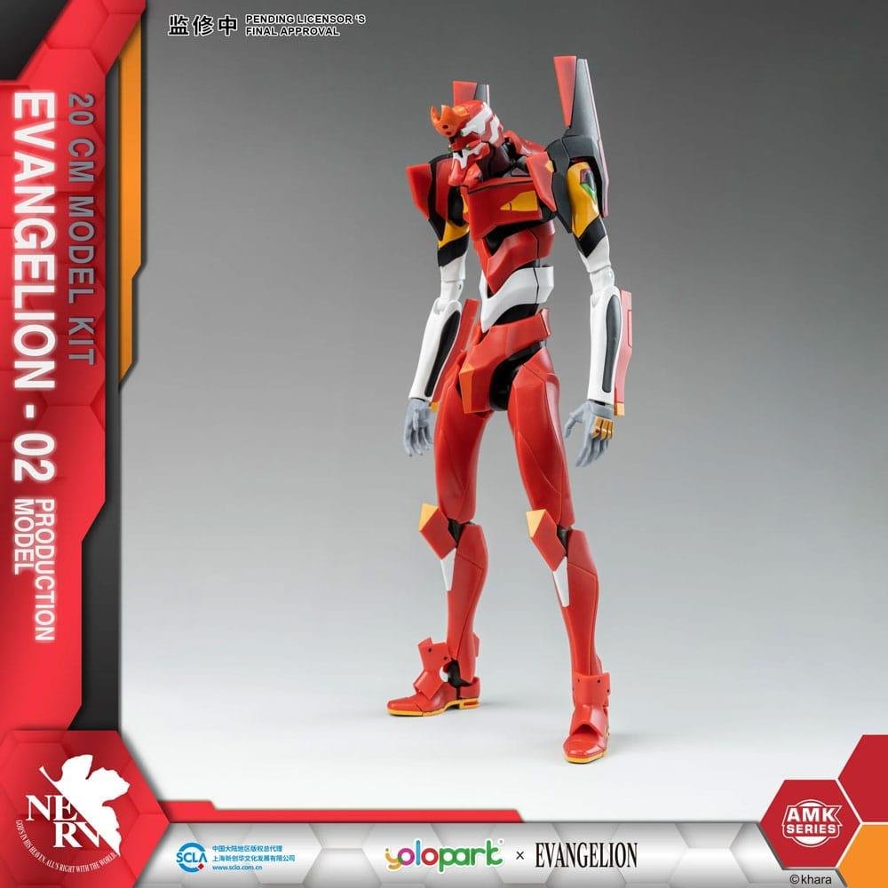 Neon Genesis Evangelion: AMK Series – EVA-02 Σετ Μοντελισμού (20cm)
