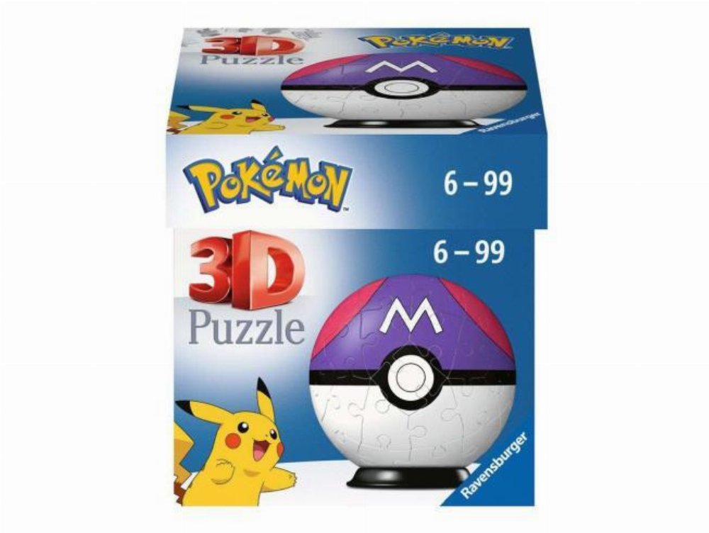 Παζλ 3D 54 κομμάτια – Pokemon: Master Ball