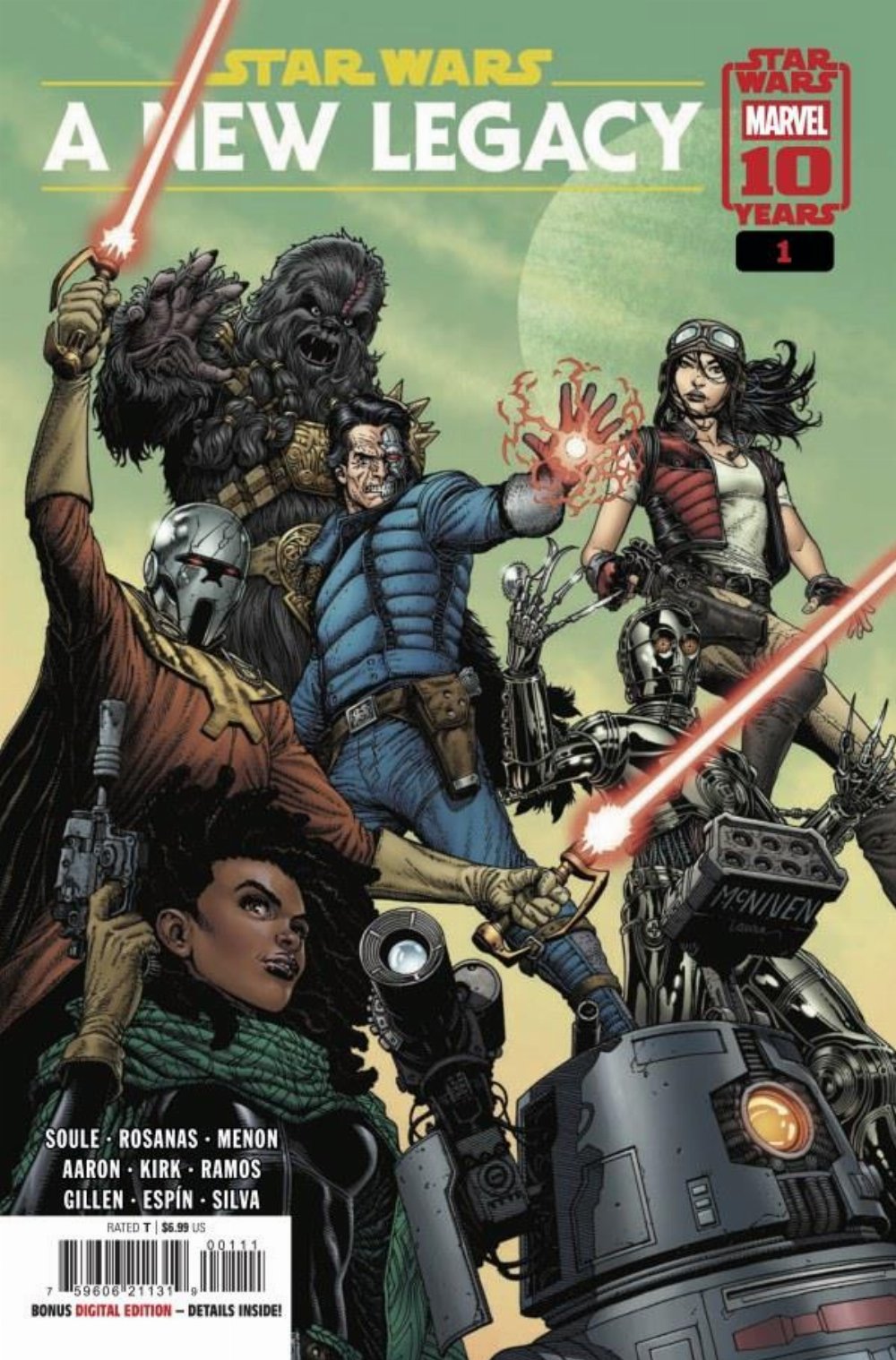 Τεύχος Κόμικ Star Wars: A New Legacy #1