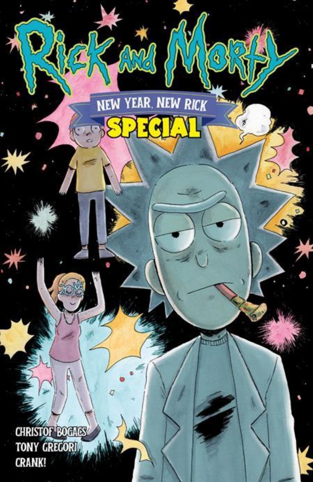 Τεύχος Κόμικ Rick and Morty: New Year, New Rick Special #1 Cover B